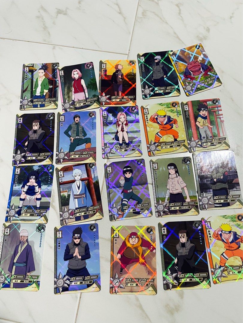 Naruto trading cards, Hobbies & Toys, Toys & Games on Carousell