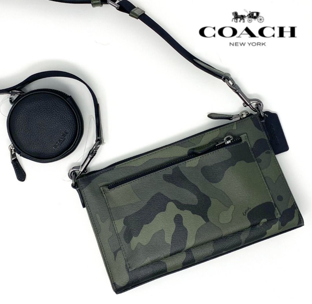 Coach discount camo crossbody