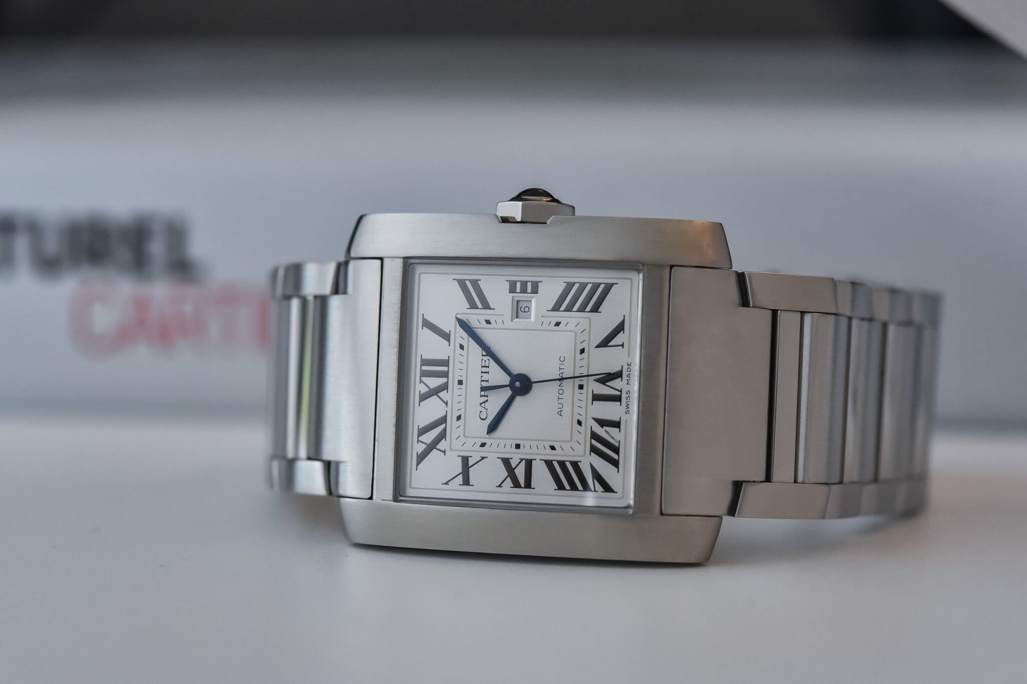 New 2024 Cartier large Tank Fran aise WSTA0067 Francaise automatic