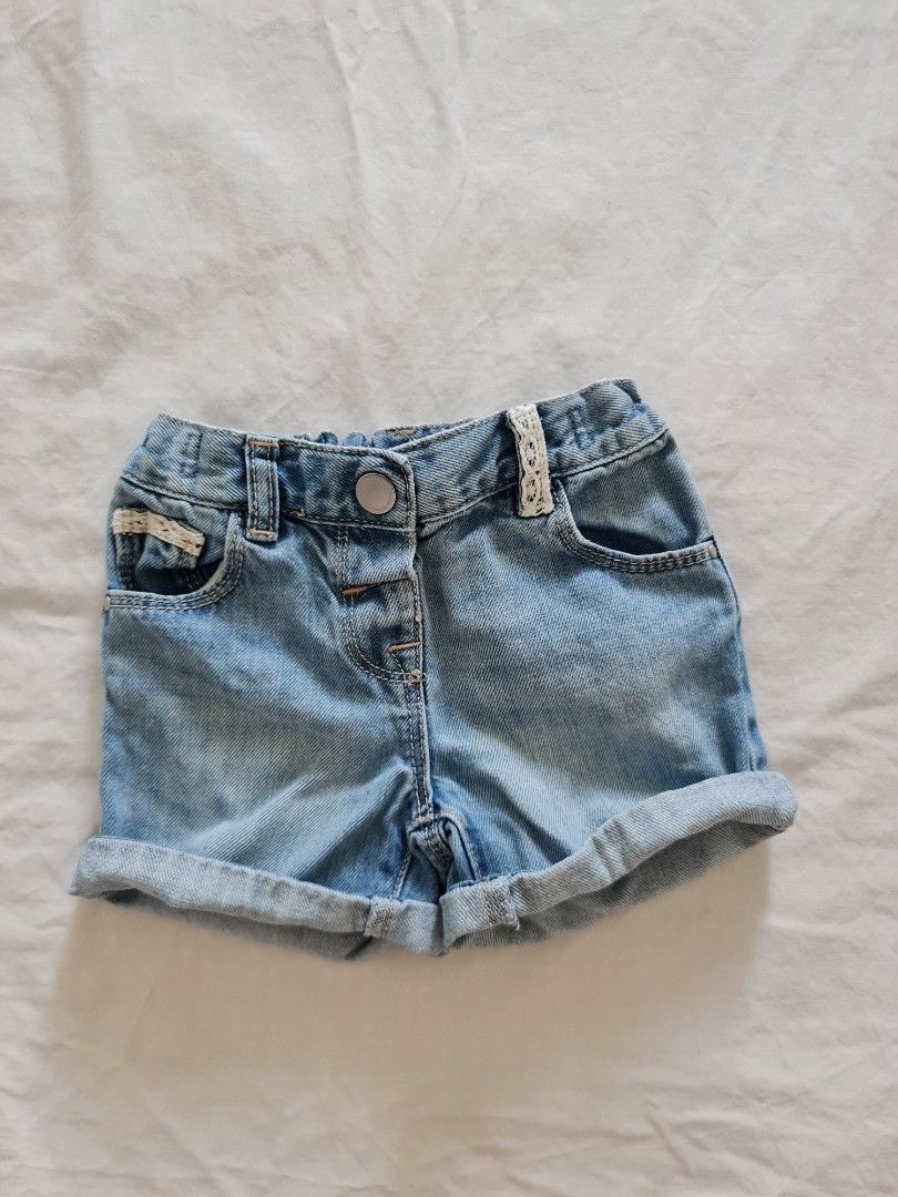 Next denim shorts hotsell girl