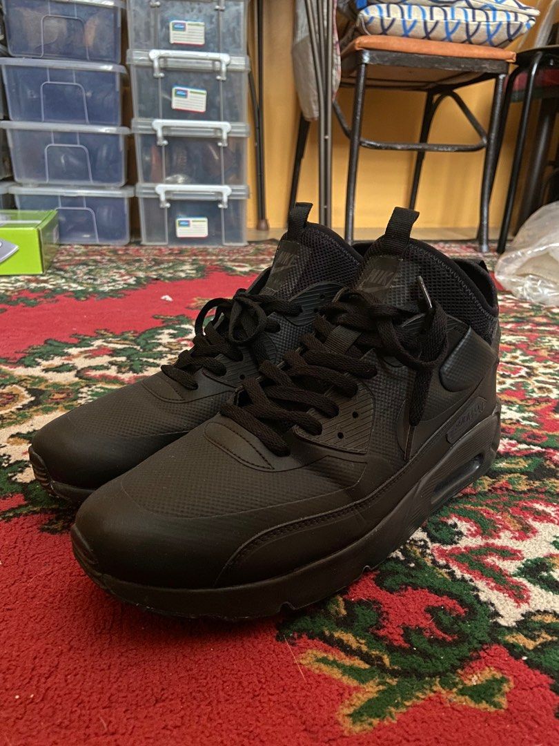 Nike air max discount 90 mid winter black