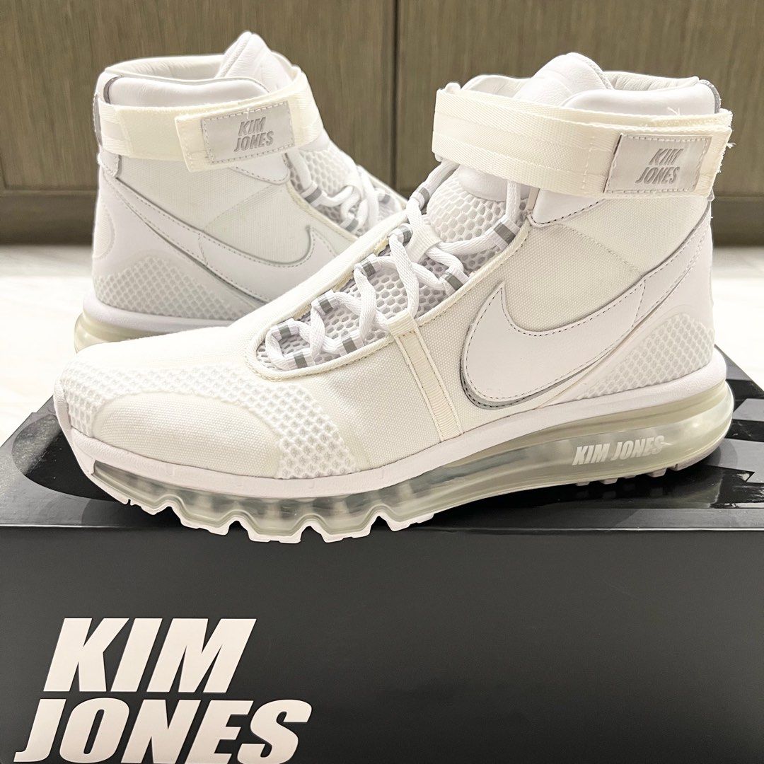 Nike Kim Jones X Air Max 360 High KJ 'White' AO2313-100 Triple/White Sz 7.5  8.5