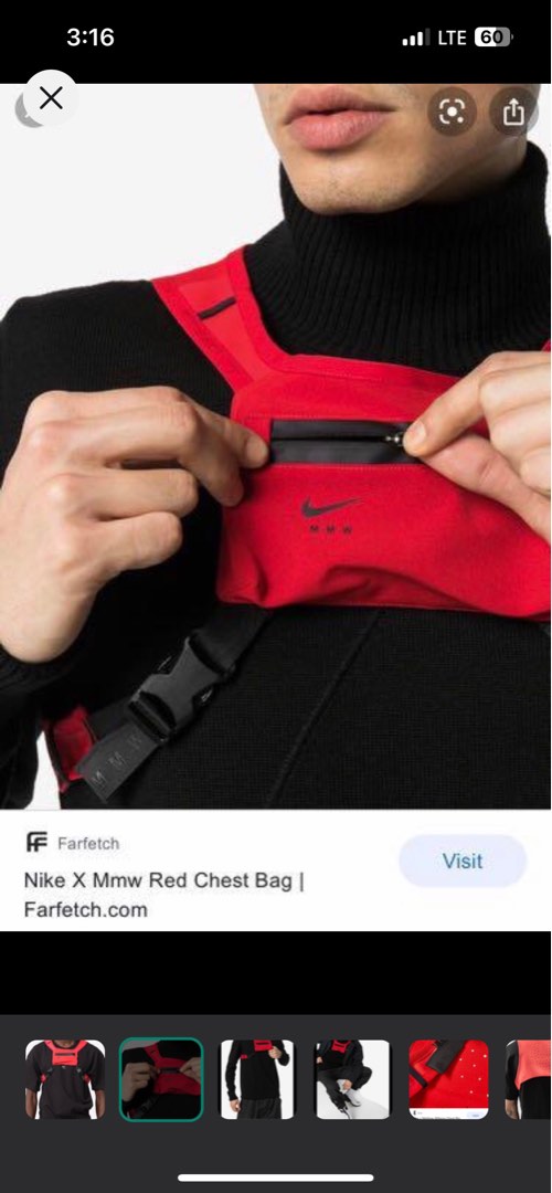 Nike x mmw online chest rig