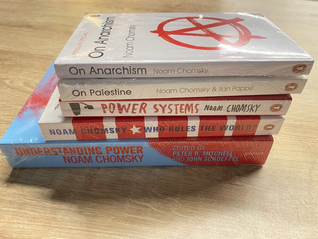 Noam Chomsky Books Collection (Brand New), Hobbies & Toys, Books