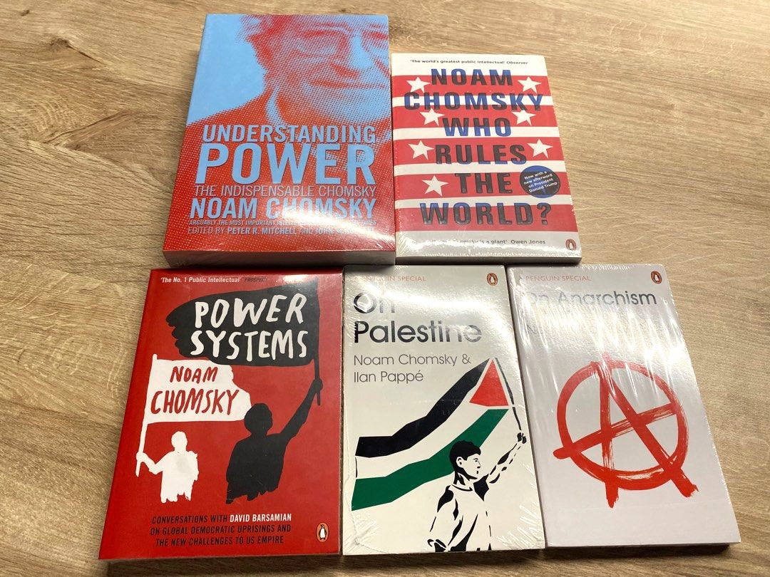 Noam Chomsky Books Collection (Brand New), Hobbies & Toys, Books