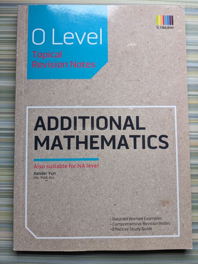 O Level Maths & A Maths, Hobbies & Toys, Books & Magazines, Assessment ...