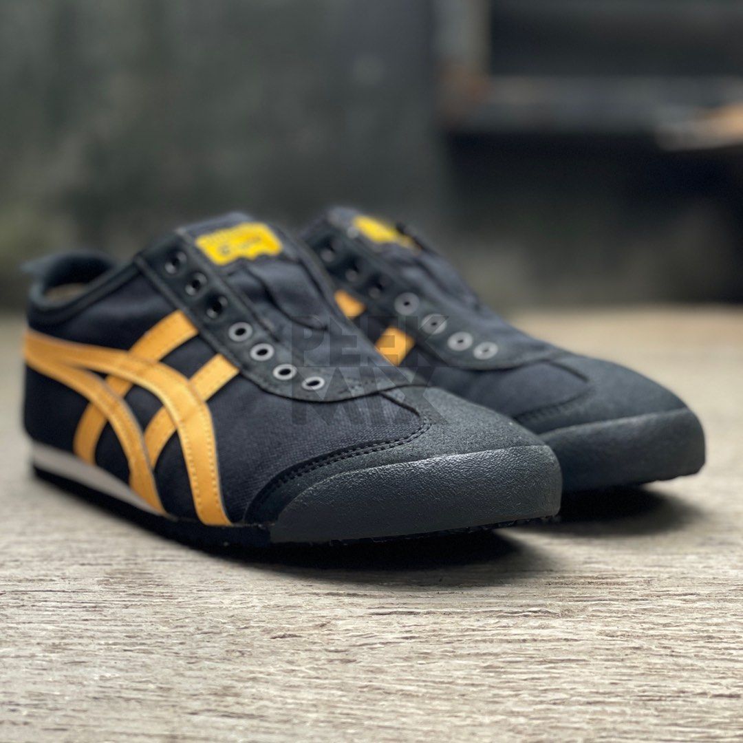 Onitsuka tiger 2025 slip on hitam