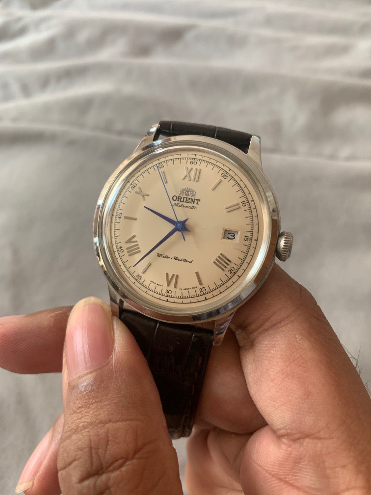 Orient bambino blue hotsell hands