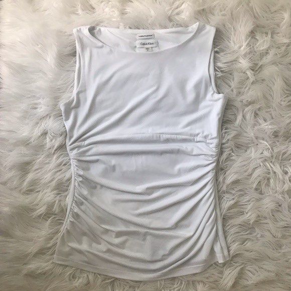ORIGINAL Calvin Klein Invisible Fit Solutions White Tummy Control