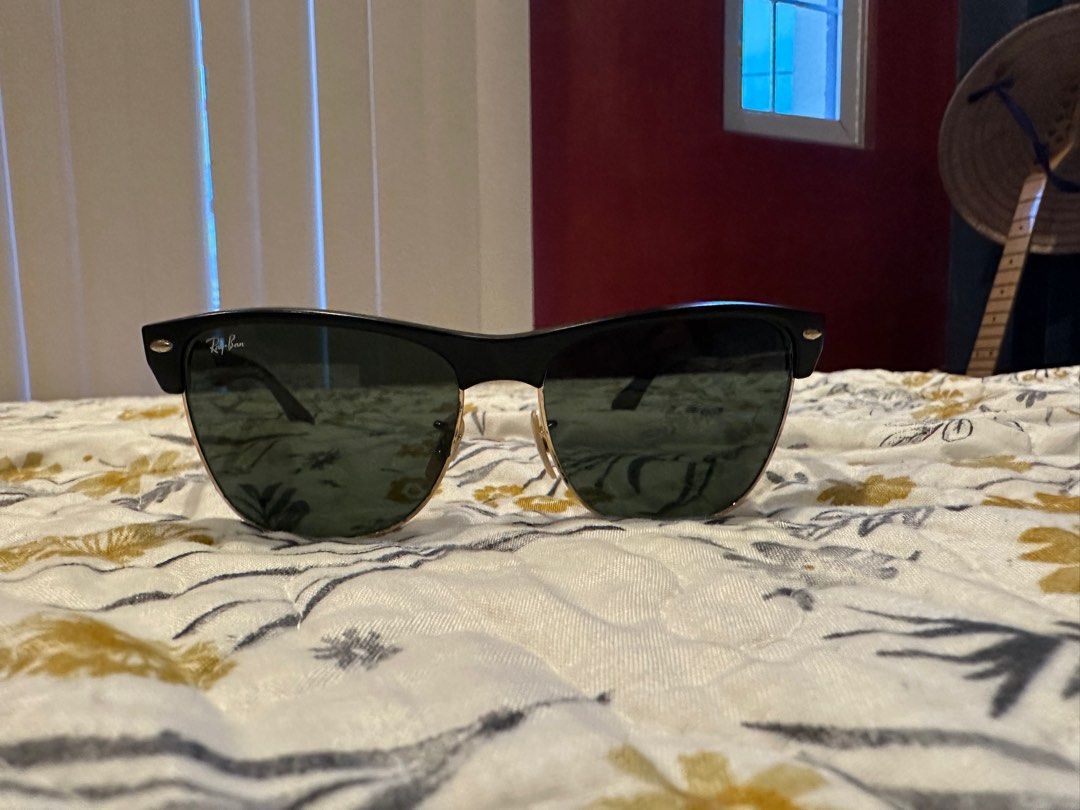 Original Ray Ban RB 4175 57mm oversized clubmaster Women s