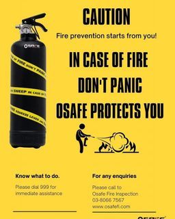 Osafe Fire Extinguisher