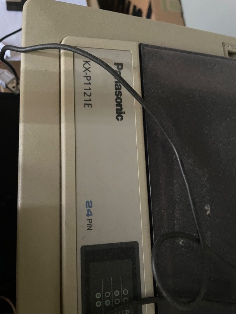 Panasonic dot matrix printer computers tech printers scanners
