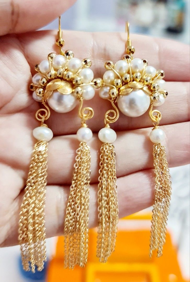 Peking Opera Dangling Earrings