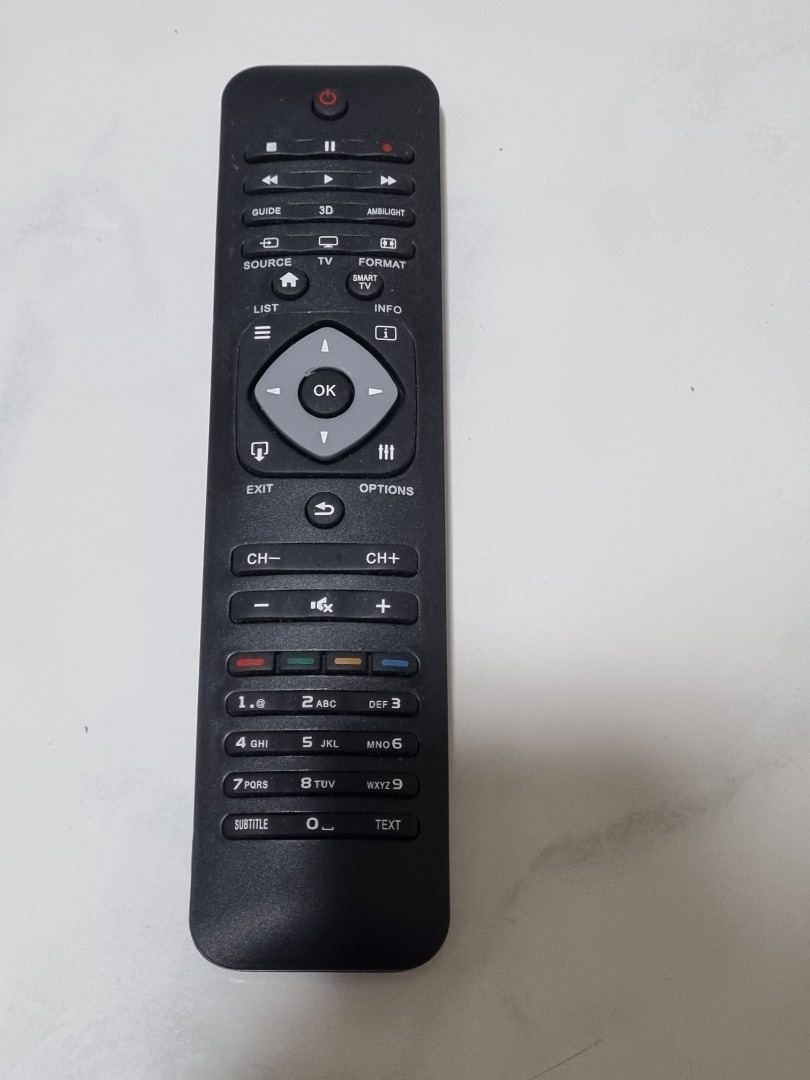 Philips IR Universal Remote Control for Philips LCD, LED or plasma TVs