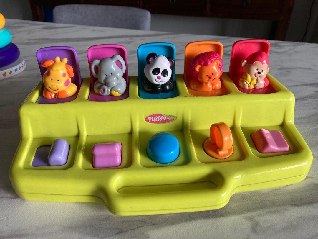 Baby pop up toy sales playskool