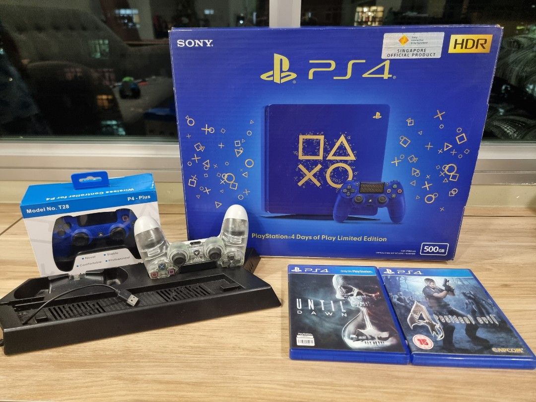 Blue and gold best sale ps4