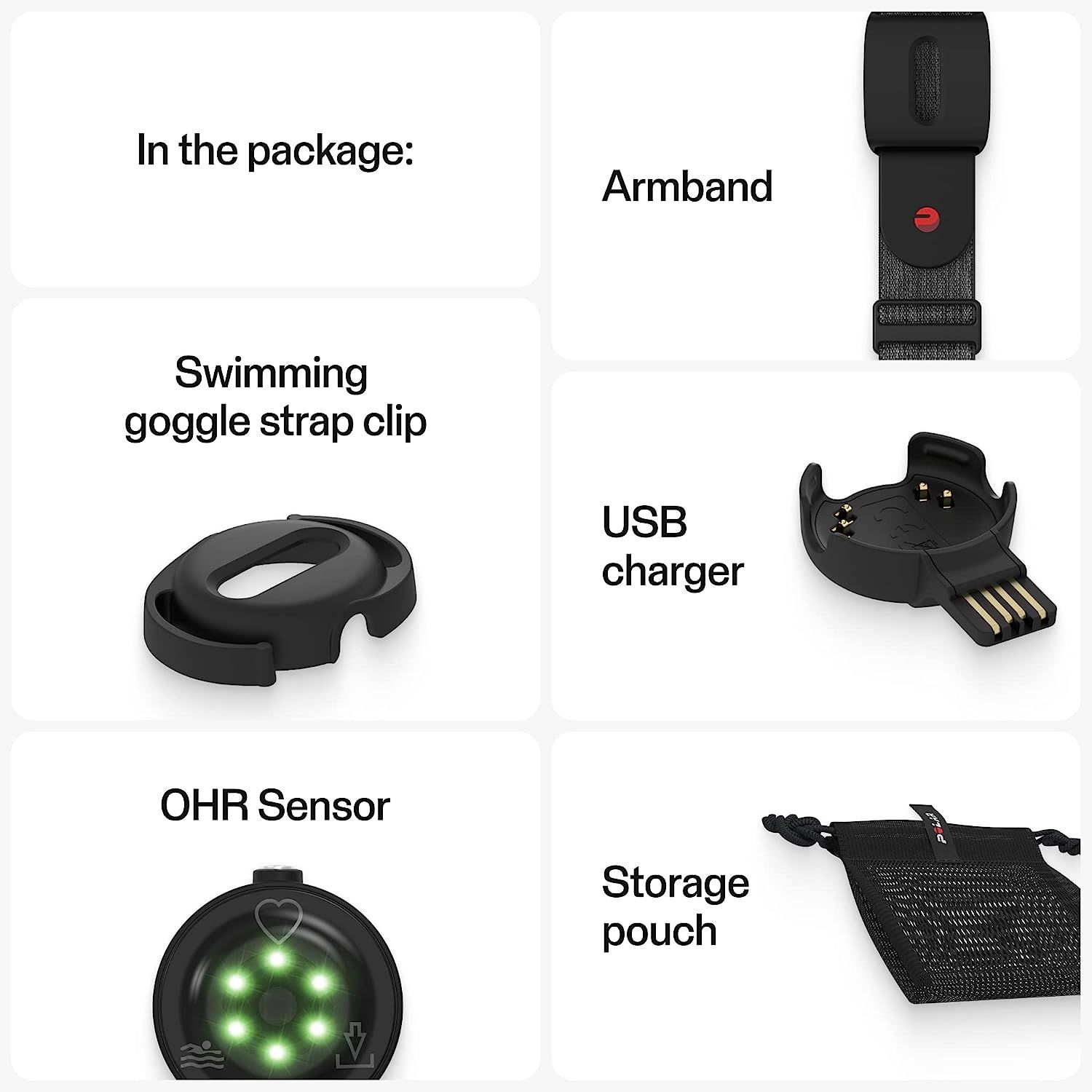 Polar Verity Sense Optical Heart Rate Monitor Armband for any