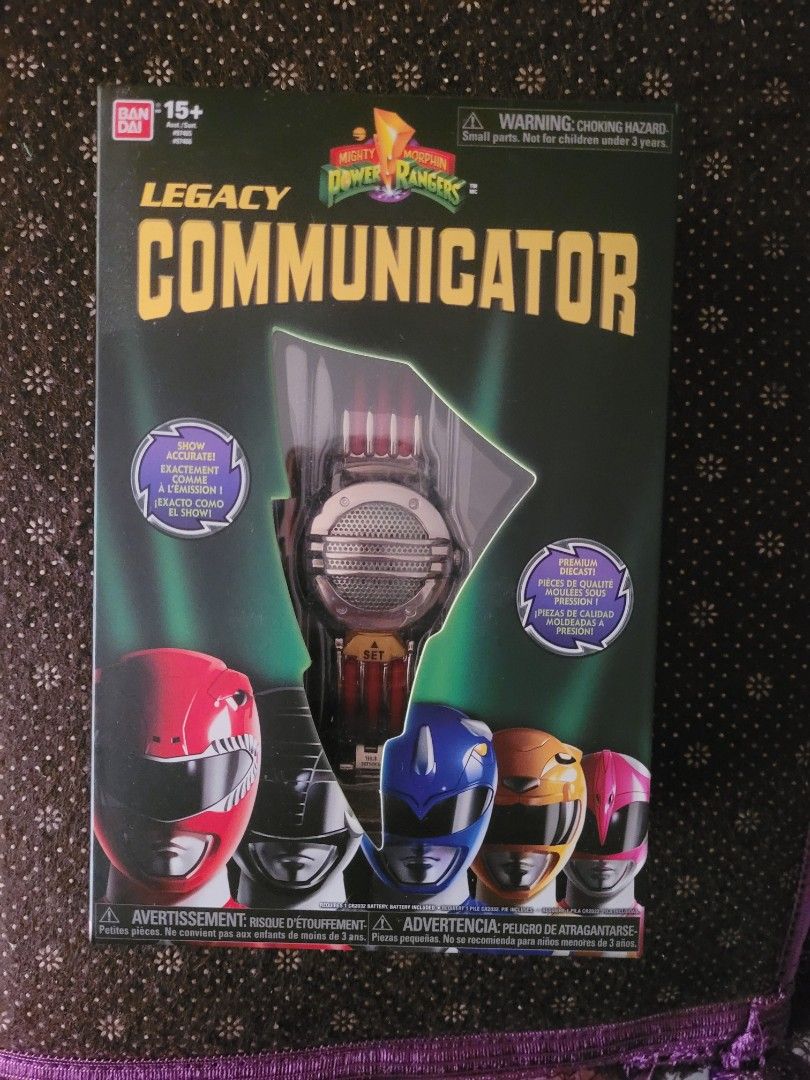 Power Rangers Legacy Communicator, Hobbies & Toys, Toys & Games on ...