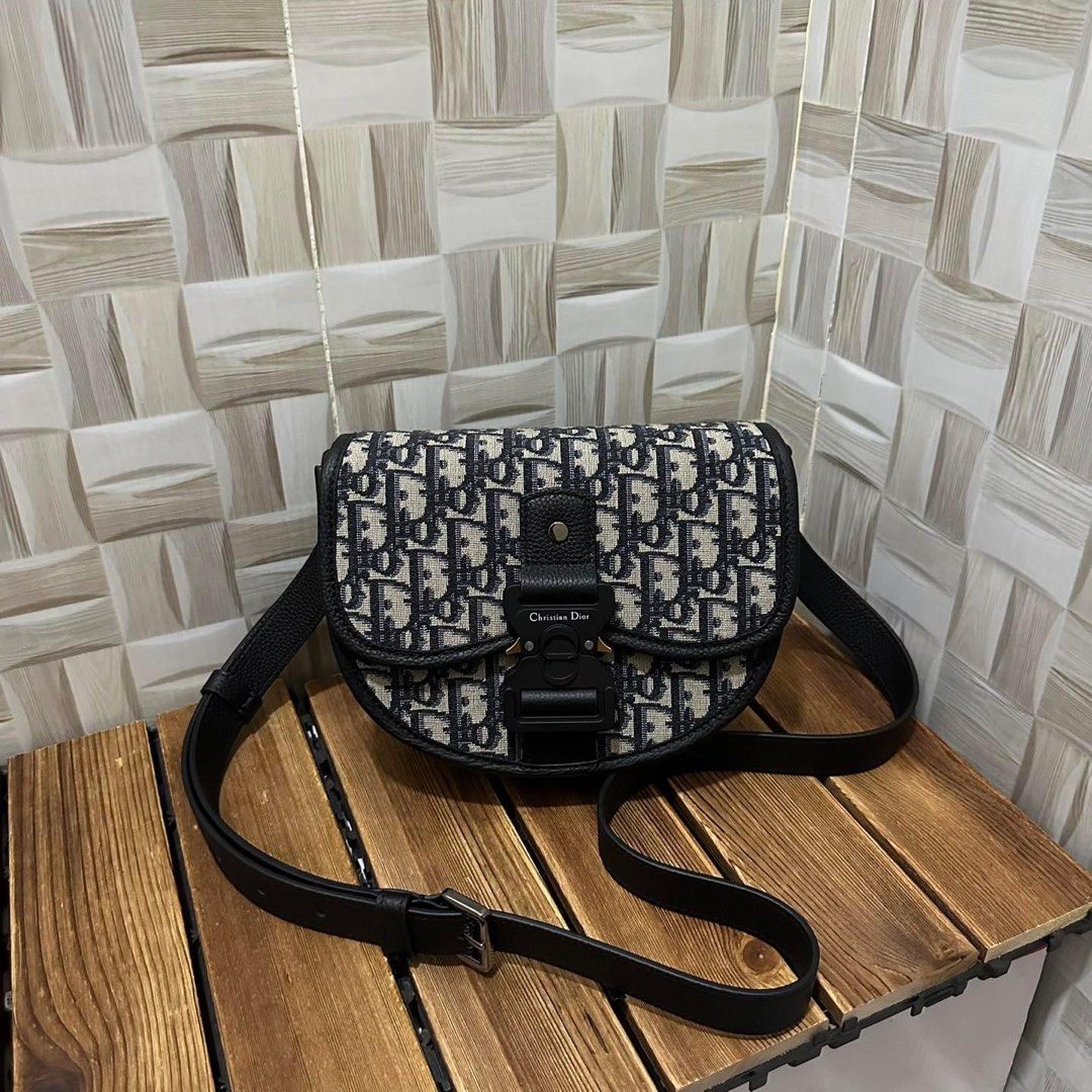Preowned Christian Dior Caro Belt Pouch with Chain Luxury Bags  Wallets  on Carousell