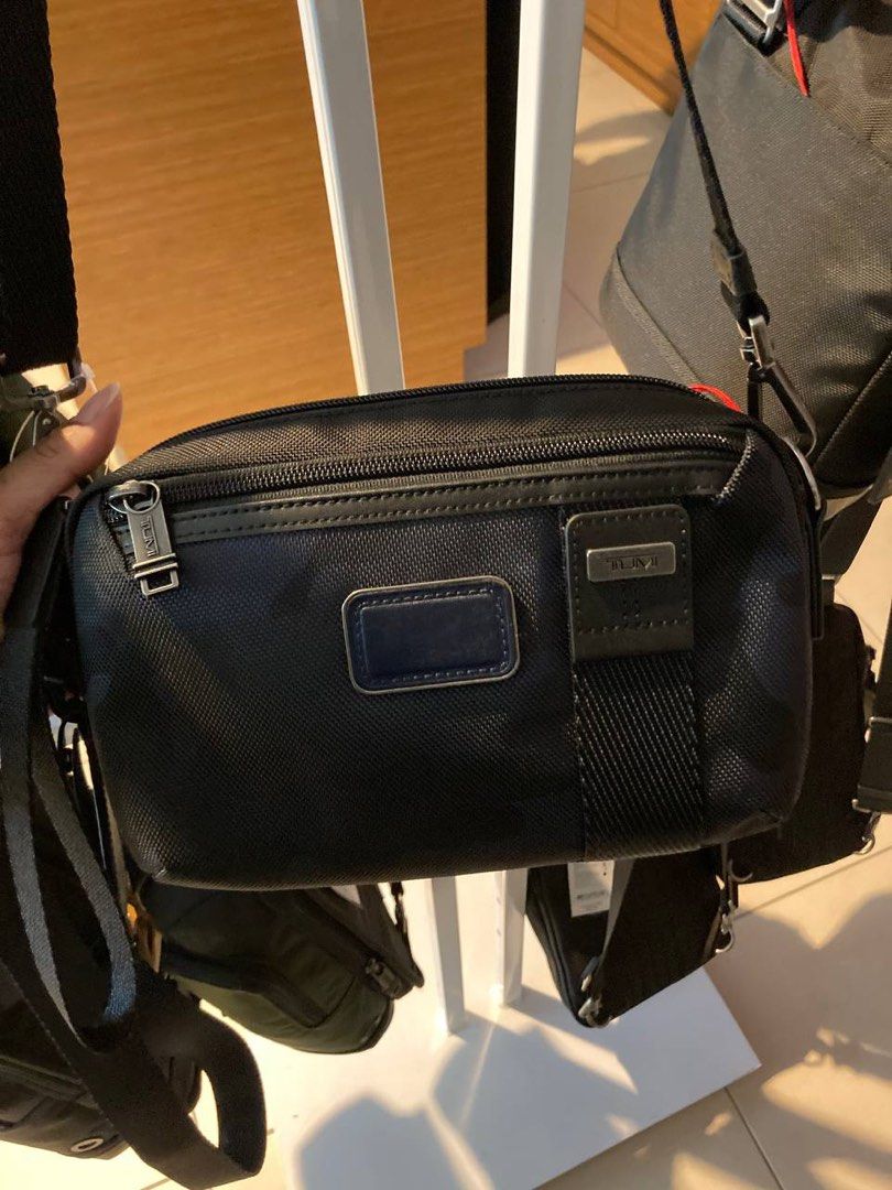 (PREORDER) TUMI AREA CROSSBODY, Men's Fashion, Bags, Sling Bags on