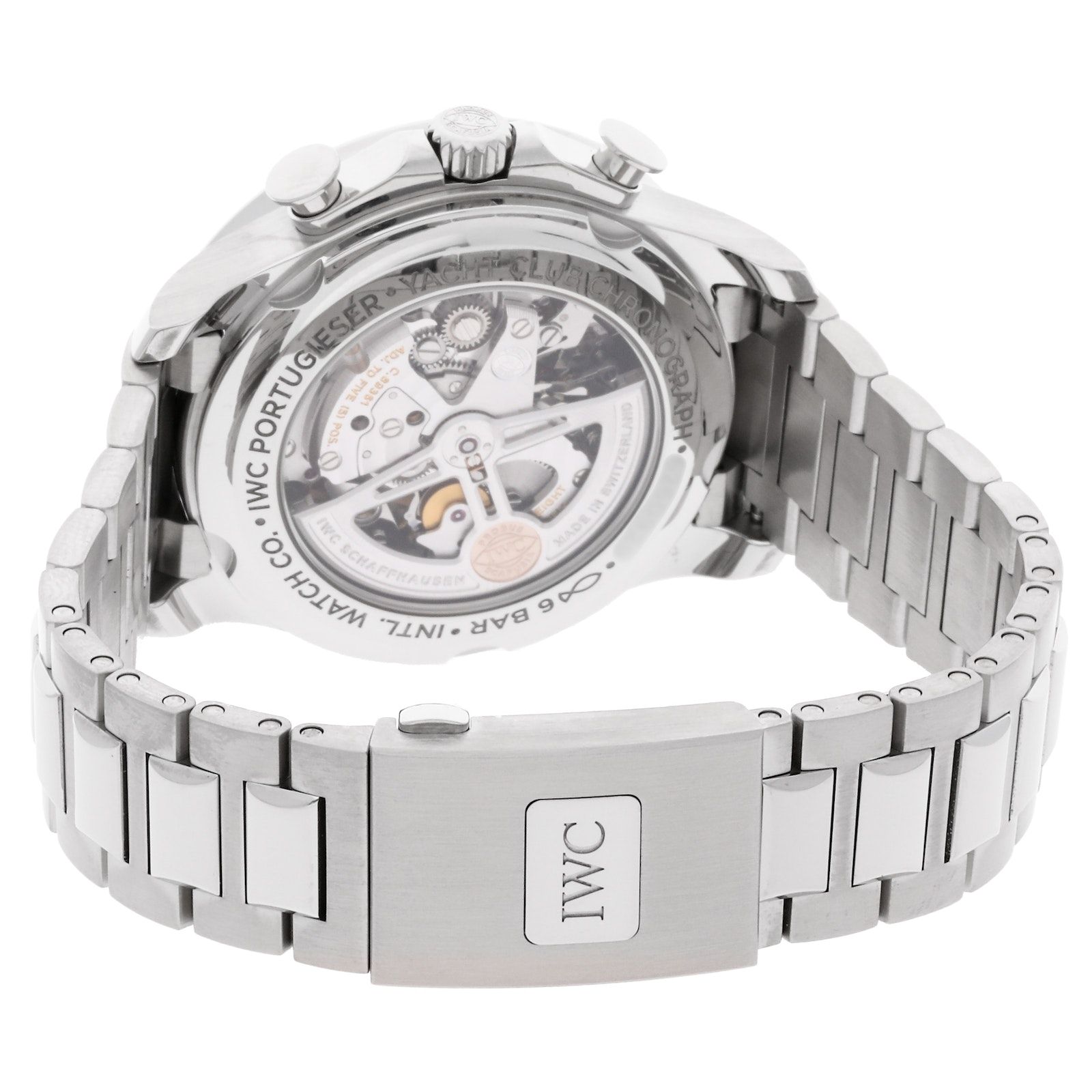 Pre Owned IWC Portugieser Yacht Club Chronograph IW3907 02 Luxury