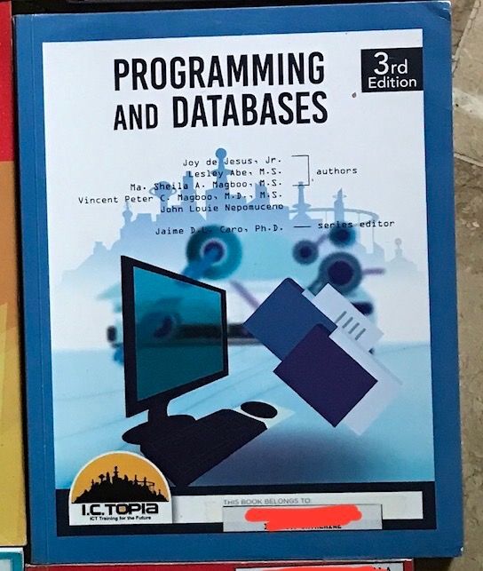 PROGRAMMING AND DATABASES 3RD ED, Hobbies & Toys, Books & Magazines ...