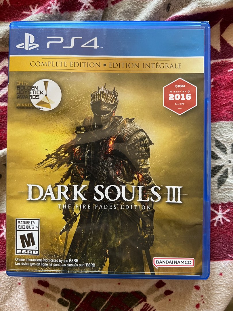 PS4 Dark Souls 3 Fire Fades Edition on Carousell