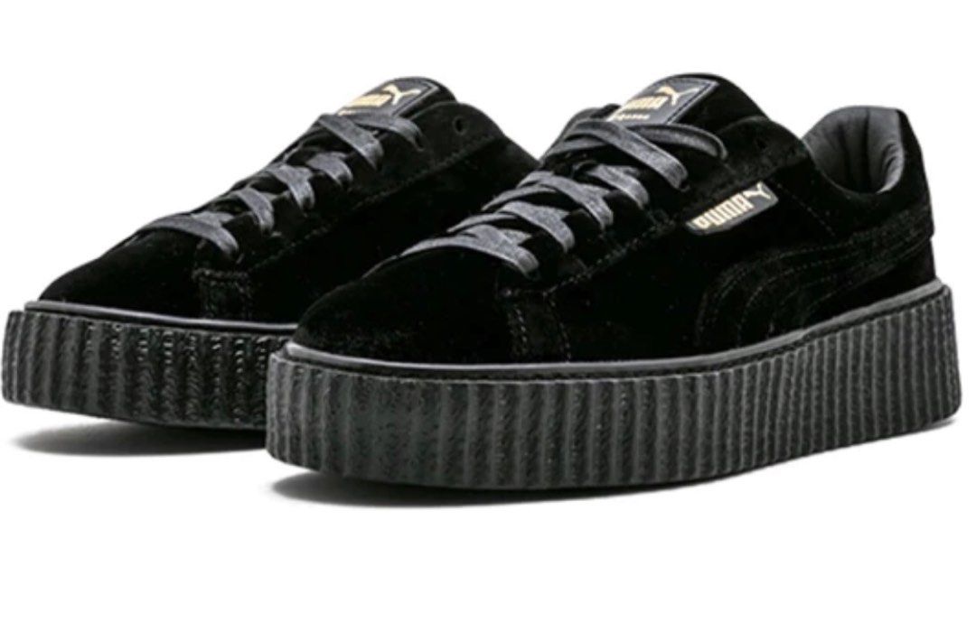 Puma Rihanna velvet sneakers Women s Fashion Footwear Sneakers