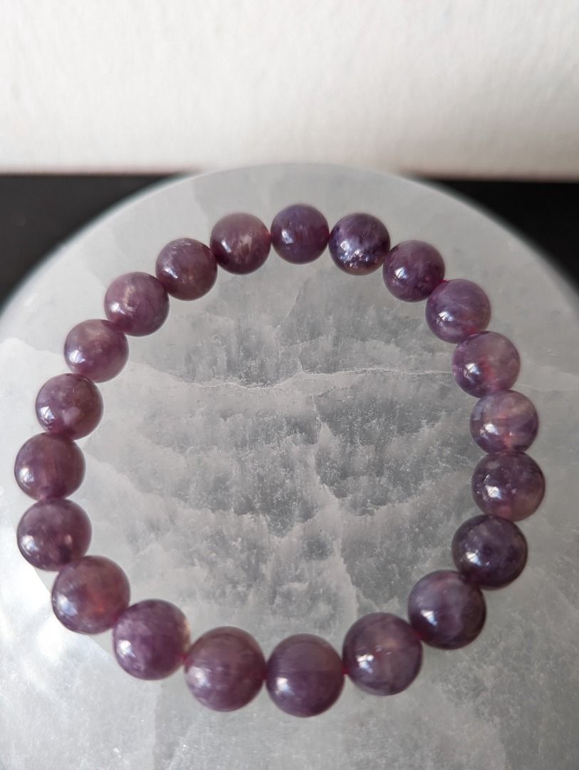Purple tourmaline 9mm
