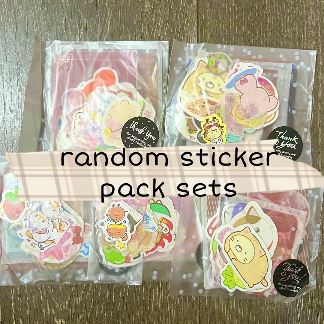 random sticker packs bujo, Hobbies & Toys, Stationery & Craft ...