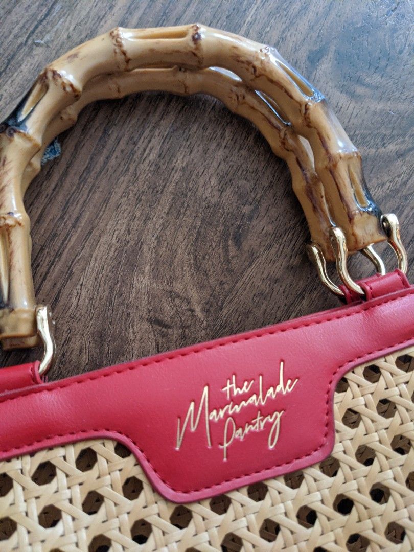 Rattan shopping bag Women s Fashion Bags Wallets Tote Bags on