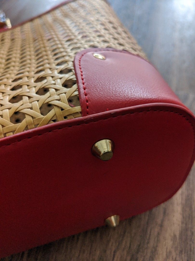 Rattan shopping bag Women s Fashion Bags Wallets Tote Bags on