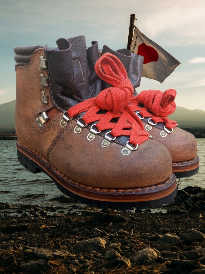 Vintage mountain boots hot sale