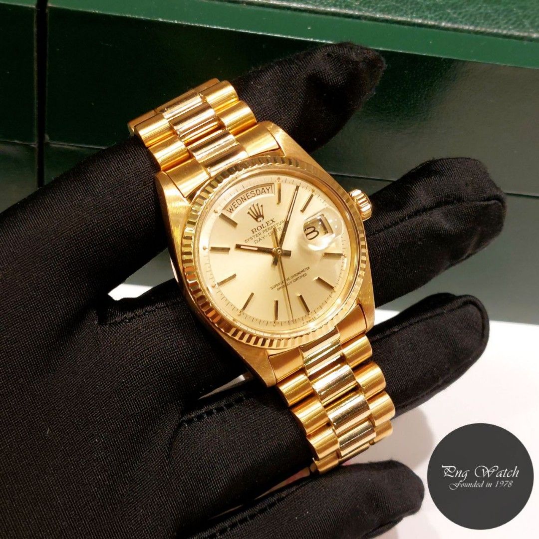 Gold on sale rolex 36mm