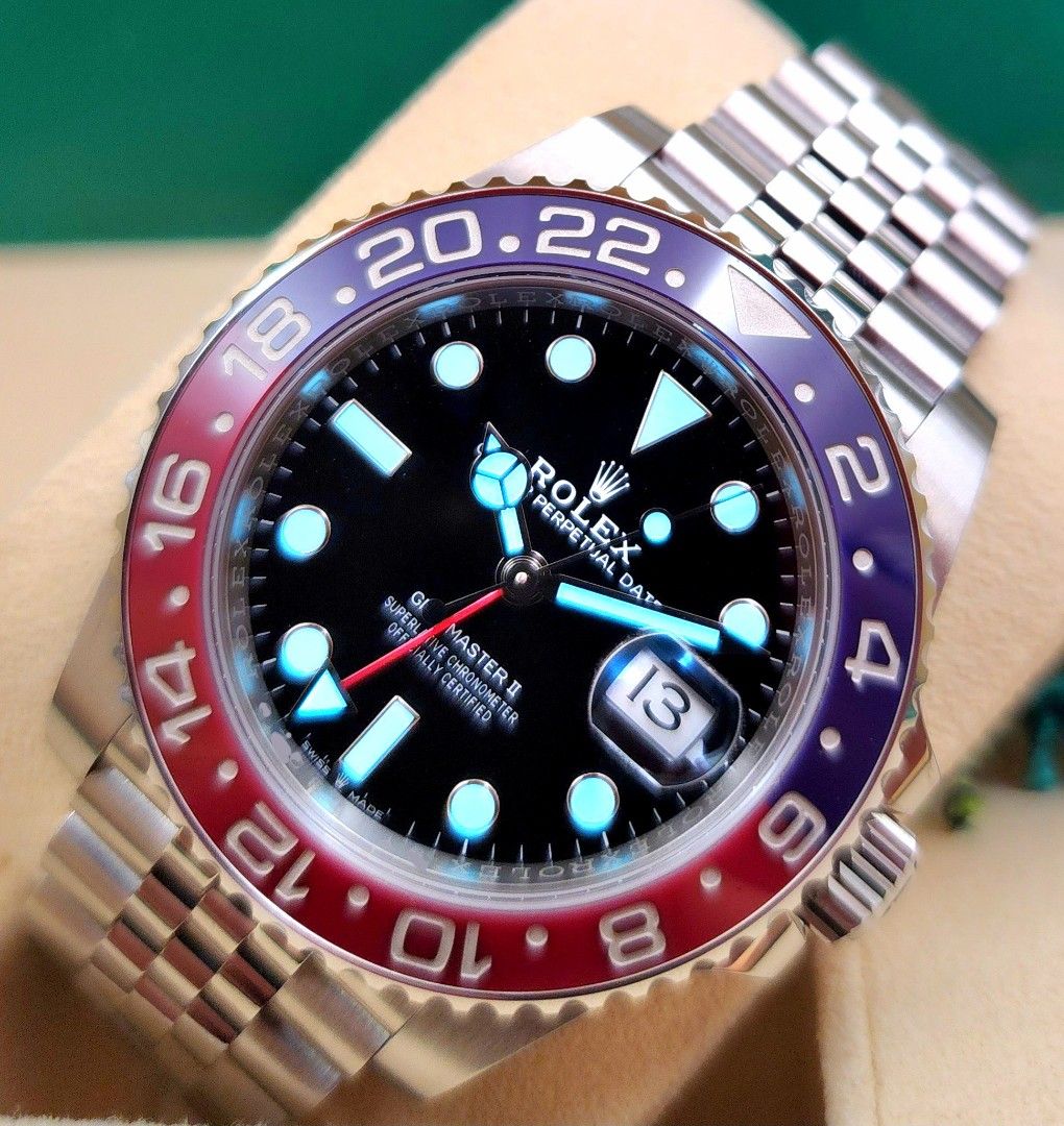 Rolex gmt master store 2 pepsi jubilee