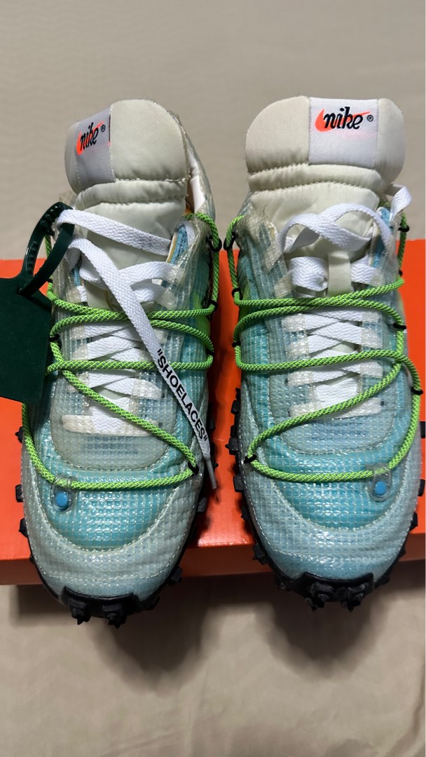 tenis nike x off white waffle racer