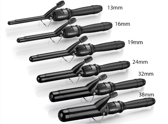 PRO Ceramic Dial a Heat Hair Curling Curler Styling Iron Tong Tool