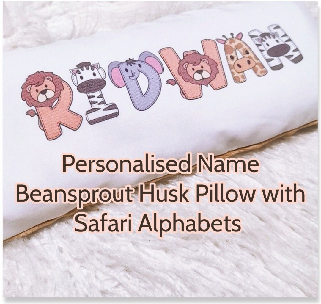 Customized name new arrivals bean sprout pillow