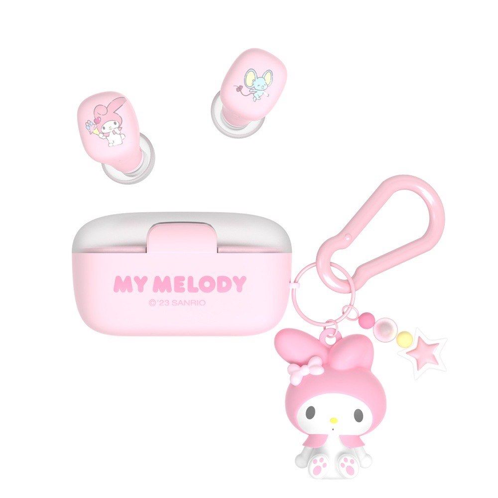 Sanrio Characters kawaii wireless Bluetooth earphone / earbuds Kuromi