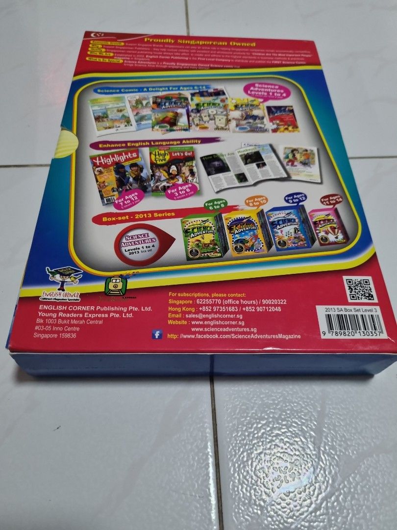 Science Adventures Level 3 (Issue 2013) Full Set 10 Issues, Hobbies ...