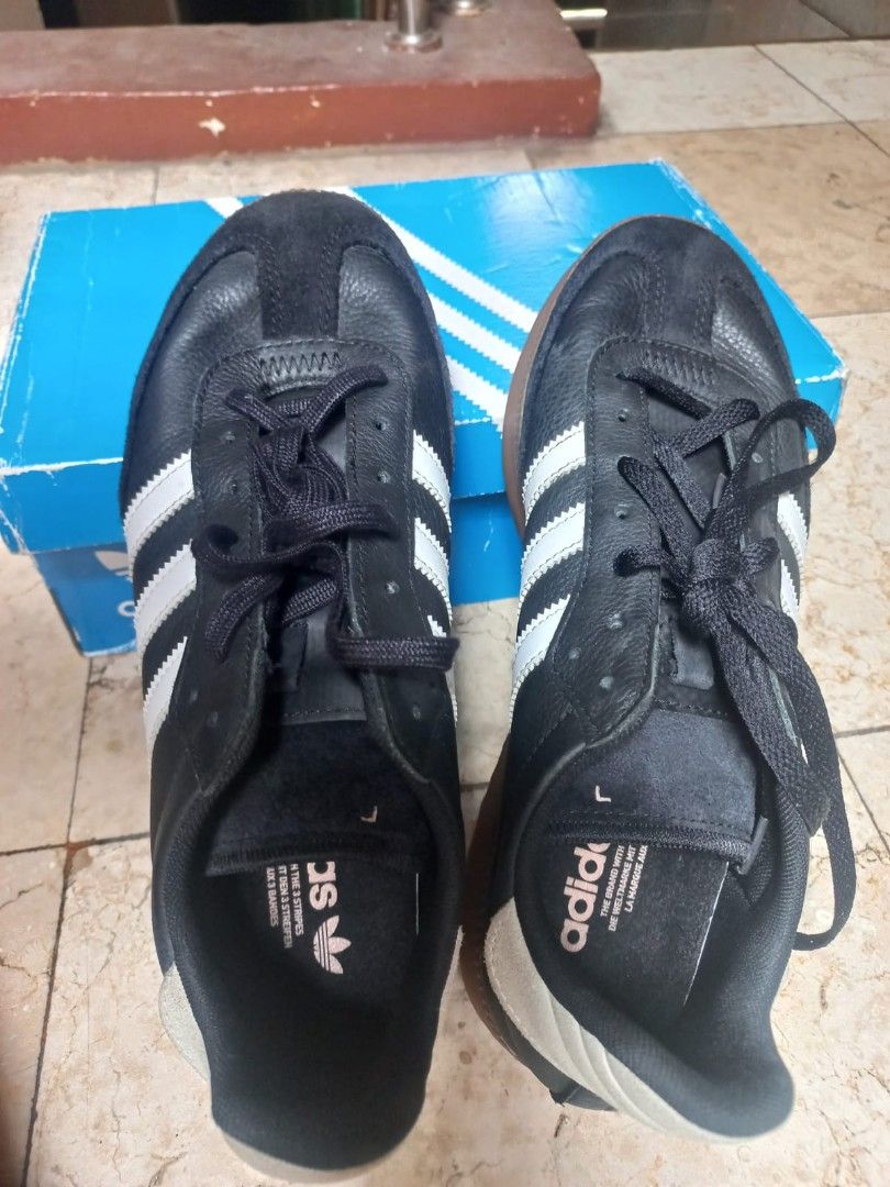 Sepatu Adidas Samba Original Pria Warna Hitam Fesyen Pria Sepatu