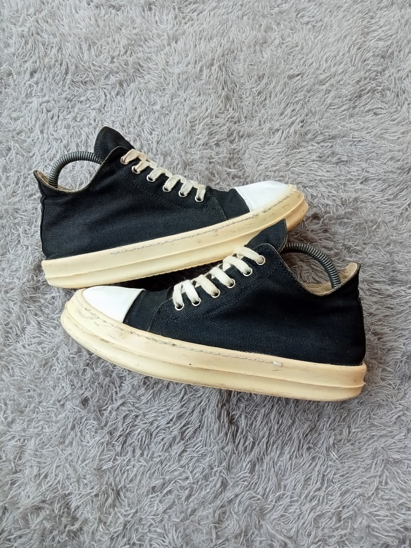 Sepatu second branded rick owens drkshdw low made in italy size 42/27cm ...