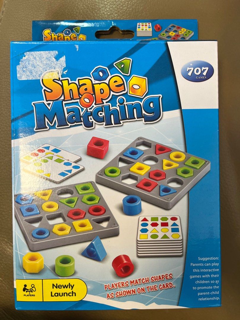 Sharp Matching （分類：益智學習玩具）位於 Hong Kong。 由 cielsharon 提交（商品編號 1243505520，圖片 1）。簡介： 訓練小朋友空間感，形狀認識。