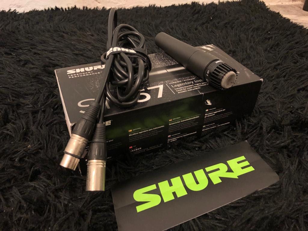 Shure SM57-LC Microphone – Faders Music Inc.