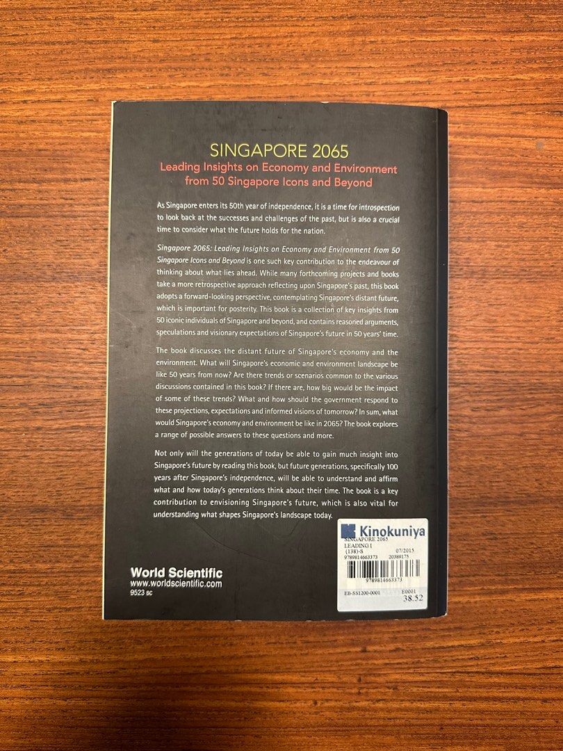 Singapore 2065 Book, Hobbies & Toys, Books & Magazines, Fiction & Non