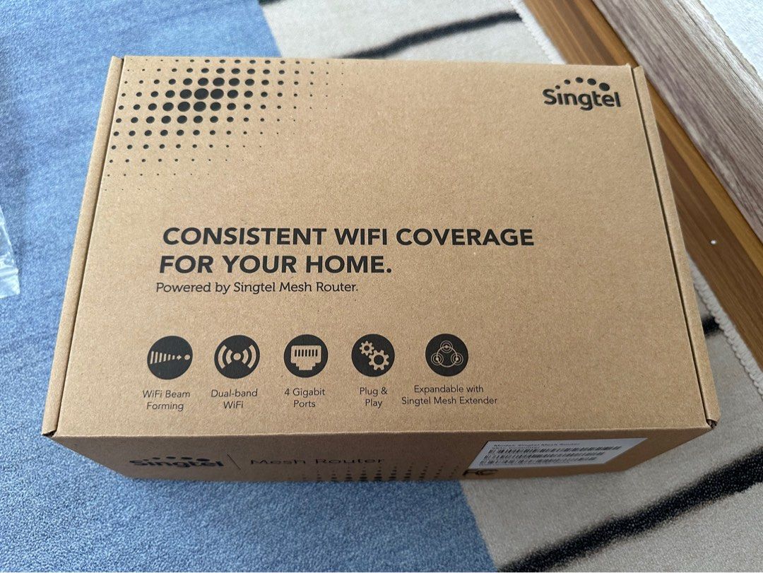Singtel Mesh Router, Computers & Tech, Parts & Accessories, Networking ...