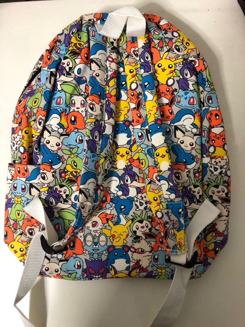 Pokémon backpack (Category: Babies & Kids Fashion) located in Singapore. Submitted by sameasb4 (Listing ID 1243634384, Image 2). Description: A Fun-sized backpack for Pokémon trainer Suitable age range 1-6 years old.