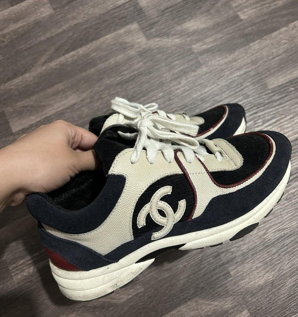 Sneaker Chanel ~ Shoes, Women's Fashion, Footwear, Sneakers on Carousell