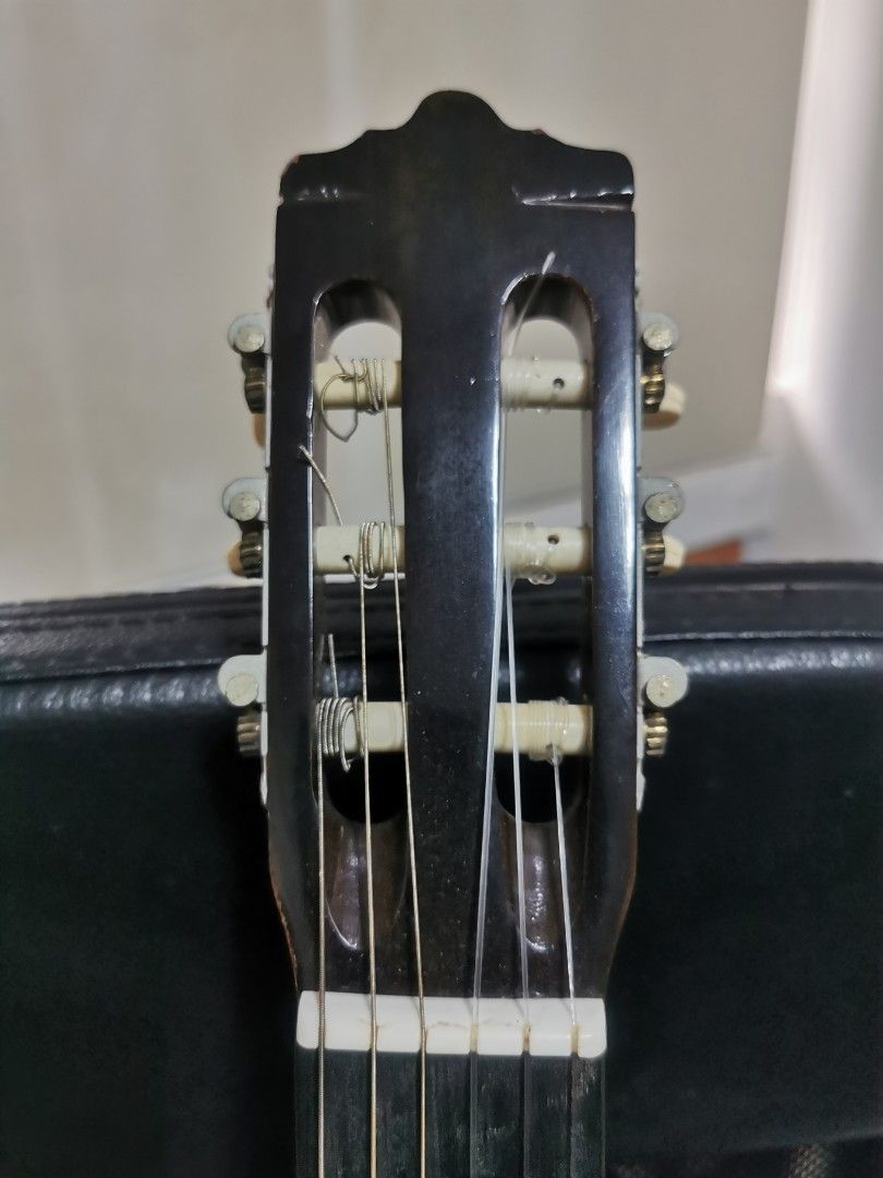Burswood Classical Acoustic Guitar Signed By Renowned Guitarist