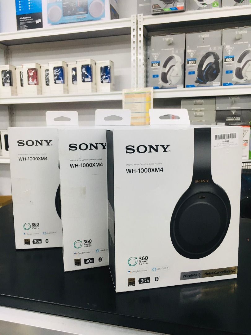 SONY WIireless Noise Canceling Stereo Headset (Category: Headphones & Headsets) located in Muntinlupa City. Submitted by aussie.surplustore (Listing ID 1243510176, Image 2). Description: SONY WIireless Noise Canceling Stereo Headset WH-1000XM4 Price: 10'500 Surplus from Australia YES to Shopee Check out SHIP via lalamove PICK UP We are available online and thru our physical store located at: 👉RMT Muntinlupa For more info direct message or call m